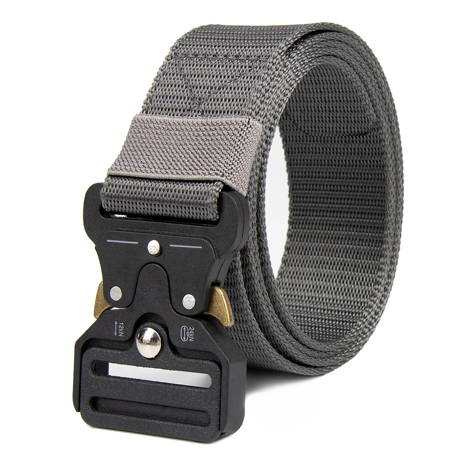 Factory Fabric belt Custom Camouflage Thickening Buckle Quick release Canvas waist Belt Men Nylon Buckle Combat Tactical Belt