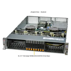 Trung Quốc nhà máy chất lượng tốt 2U supermicro SYS-221H-TNR 2U Rack Máy chủ cho