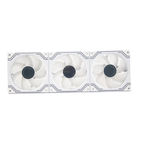 OEM Infinity Miroir Blanc 120mm ARGB Boîtier PC Ventilateurs de refroidissement Kit de blocs de construction d'usine pour ordinateur Performances optimales Élégant