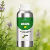 Huile essentielle de verbena 100% naturelle, capacité de 1 litre, parfum floral pour massage, aromathérapie, diffuseurs