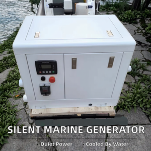 Generador Diésel Súper Silencioso de 6KW con Radiador de Cobre, Refrigeración por Agua de Mar, Titan Power, 110V-480V CA Trifásico, Certificado CE - Product Image 5