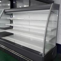 Réfrigérateur ouvert de supermarché Huahui à refroidissement par air, écoénergétique, pour fruits