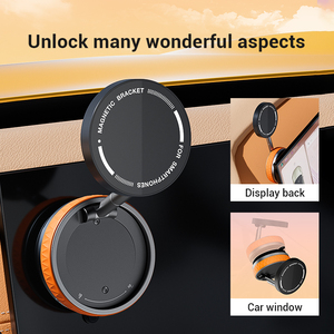 Soporte magnético para teléfono de coche de 360 grados succión de adsorción al vacío de vidrio estable Universal para Iphones 15 Pro Max 16 14 13 <span class=keywords><strong>12</strong></span> - Product Image 4