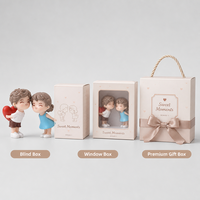 Figura de PVC Personalizada, Fabricante de Figuras de Acción de Plástico para Parejas, ODM OEM, Figura Coleccionable Decorativa para el Día de San Valentín