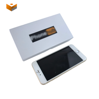 Boîtes de téléphone portable personnalisées de luxe avec logo sur le couvercle et la base, boîtes de téléphone en carton vides et emballages