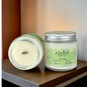 Velas perfumadas de aromaterapia de cera de soja de la mejor calidad, decoración elegante del hogar para vacaciones y fiestas con tarro de vidrio, caja de regalo de estaño - Product Image 1