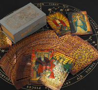 Feeron TA-5 – Cartes de tarot personnalisables en couleur, impression directe usine, jeux de table, cadeaux d'entreprise – Papier durable et portable