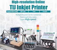 Imprimante jet d'encre TIJ T210E pour le marquage par lots de codes QR anti-contrefaçon et la traçabilité GS1