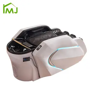 Luxury Electric Massage Head Spa Table Water Circulation Shampoo Bed