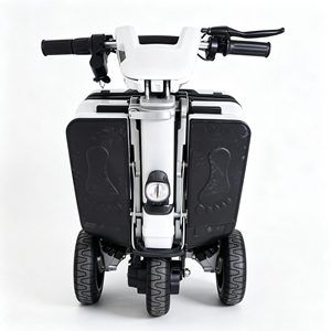 Maleta de aluminio ultraligera portátil para viajes al aire libre con motor de 350W, luz LED y 3 ruedas, scooter eléctrico para adultos y personas mayores. - Product Image 2