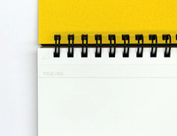 Carnet A5 personnalisable avec couverture en PP imprimée, pages vierges, reliure spirale à feuilles mobiles, idéal pour la planification scolaire ou comme cadeau