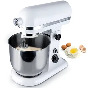 5.5/6/7L Dough Baking Mixer Machine Food Batedeira Home Kitchen Appliance Cake 3 in 1Stand Food Mixer commercial Mixer