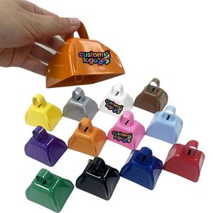 Tùy chỉnh cao tìm kiếm vật liệu kim loại 10 inch sản xuất tiếng ồn cổ vũ chuông cho trò chơi bóng đá sân vận động Quà Tặng cổ bò chuông - Product Image 6