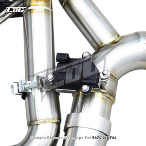 Sistema de Escape Completo de Fábrica para <span class=keywords><strong>BMW</strong></span> <span class=keywords><strong>M8</strong></span> <span class=keywords><strong>Competition</strong></span> Coupé F92 4.4TT 2019-2024, Escape Valvetronic de Acero Inoxidable Catback - Product Image 4