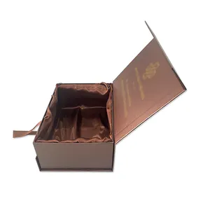 Vente en gros Grande boîte cadeau en papier de carton Noir Premium de luxe Extension de cheveux perruque Logo personnalisé Cosmétiques magnétiques recyclables