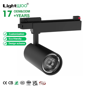 ไฟสปอร์ตไลท์ LED ทรงกระบอกขนาดเล็ก 10W ปรับมุมได้ หมุนได้ เหมาะสำหรับร้านเสื้อผ้า ร้านขายเครื่องประดับ ชั้นวางโชว์สินค้า ไม่กระพริบ - Product Image 1