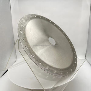 Rueda de sierra de cinta CBN, muelas abrasivas CBN, rueda de diamante soldada al vacío para aleación de acero 11A9, pulido superfino - Product Image 2