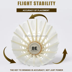 ลูกแบดมินตันคาวาซากิ ขายดี ลูกแบดมินตันสำหรับเล่นกลางแจ้ง ทนทาน เป็นมิตรกับสิ่งแวดล้อม บรรจุในกล่องกระดาษทรงกระบอก ขนนกห่าน - Product Image 4