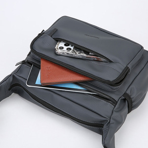Bolso Bandolera de Gran Capacidad, Bolso de Hombro Casual para Negocios, Bolso Multicapa para Cajero, Bolso de Hombro para Hombre - Product Image 4
