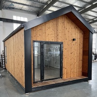Kits de maisons préfabriquées en bois, modernes, luxueuses, modulaires, à ossature légère en acier, résistantes aux ouragans, clés en main, conformes aux normes AU, NZ, EN, US, ICC
