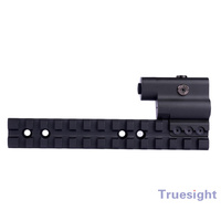 Laser portable Truesight LS60 520nm 5mW 1X à fort grossissement, léger (81g), boîtier en aluminium 6061, portée effective de 500m, IPX4