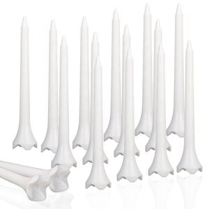 HOW TRUE Unbreakable 70 มม.สีขาว 4 ง่ามหมุดกอล์ฟพลาสติกอุปกรณ์เสริมกอล์ฟ <span class=keywords><strong>Pride</strong></span> Professional Teeระบบพลาสติกกอล์ฟ<span class=keywords><strong>TEES</strong></span> - Product Image 1