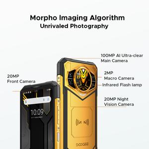 Nuevo DOOGEE S200 X 5G 12GB 512GB Teléfono resistente MTK Dimensity 7050 10100mAh 33W Batería 6,72 pulgadas FHD + 120Hz IPS Pantalla NFC Teléfonos - Product Image 3