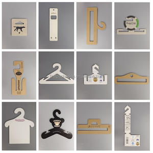 Оптовая продажа, биоразлагаемая картонная вешалка для одежды для собак, перерабатываемая вешалка для домашних животных для куклы - Product Image 1