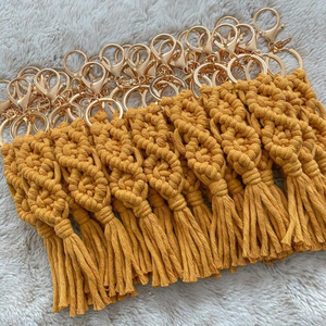 Macrame Keychains Handmade Happiness - Product Image 1