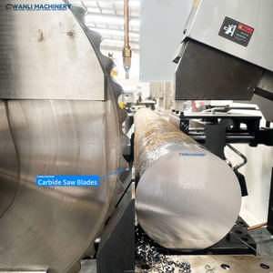 Manufacturer Supplies Fully Automatic High Speed Circular Saw <strong>Machine</strong> For <strong>Cutting</strong> Round Steel Round Pipes Stainless Steel - Product Image 5