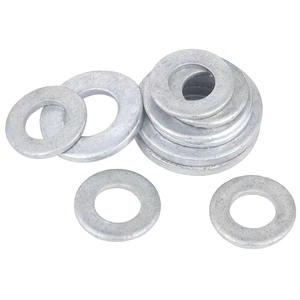 एम 3 एम 4 एम 5 एम 6 एम 8 एम 10 12 डि125 स्टेनलेस स्टील 304 316 बड़े फ्लैट वॉशर गर्म डुबकी गैल्वेनाइज्ड कार्बन स्टील फ्लैट - Product Image 4