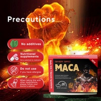Comprimés Énergisants de Maca OEM, Suppléments à Base de Plantes pour la Santé et le Soutien Immunitaire des Adultes