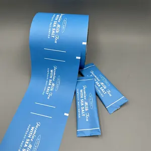 Kunden spezifischer Druck Kunststoff folie Laminierte heiß siegel bare Lebensmittel verpackungs materialien Mylar-Rollfilm für automatische Verpackung