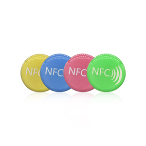 Iso14443a 13.56MHz chương trình ntag213, 215, 216 RFID NFC Epoxy thẻ Sticker chống kim loại <span class=keywords><strong>tag</strong></span> không thấm nước tùy chỉnh để kiểm soát truy cập - Product Image 1