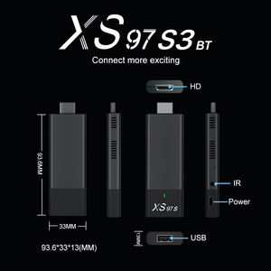 2024 xs97 S3 BT TV stick H313 2GB RAM 8GB ROM stick TV 4K mejor Android 10 <span class=keywords><strong>firetv</strong></span> stick 4K Android tvstick con control remoto - Product Image 4