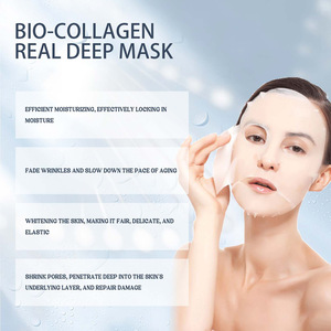 Wholesale Price Skin Care Facial Sheet Mask Collagen Moisturizing Hydrating Whitening Beauty Facial Mask - Product Image 6