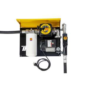 MECLUBE - 090-5049-060 Dispensador de pared para transferencia diesel ''Wall Mec'' 60 LT/min 230V boquilla automática con caudalímetro con filt - Product Image 1