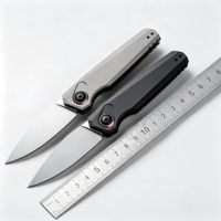 Couteau pliant en acier CPM154 2026, manche en alliage d'aluminium T6, couteau de poche EDC, tactique, camping, survie, randonnée, OEM