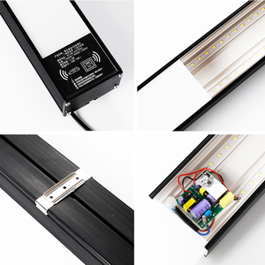 Luminaire tubulaire LED suspendu pour parking et couloir, avec détecteur de mouvement à micro-ondes, 24W 36W 20W 2400lm, 4ft 1.2m 120cm - Product Image 6