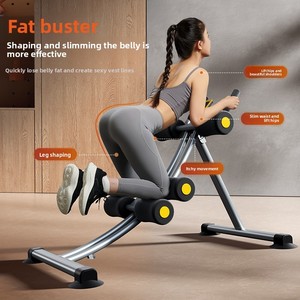 Roue abdominale multifonctionnelle pliable en acier léger <span class=keywords><strong>pour</strong></span> l'entraînement de la force abdominale et du tronc, idéale <span class=keywords><strong>pour</strong></span> la maison et les studios de fitness - Product Image 1