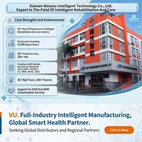 Appareil de compression pneumatique intermittente à 4 chambres certifié CE MDR VU-NIPC02 pour la prévention de la thrombose veineuse profonde et l'œdème