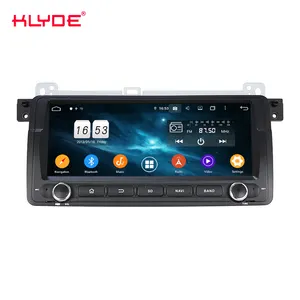 Stereo Mobil E46 Layar Kapasitif Multi-sentuh, Pemutar Multimedia Remote Control, Mendukung Penerima DAB + Mirrorlink untuk Mobil