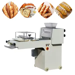 Venta caliente hacer pan baguette moldeador francés baguette máquina de moldeo hacer laminadora de masa para el hogar