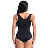 En gros Fajas Colombianas pour femmes, gaines amincissantes post-partum à compression, en Spandex Nylon, rembourrées, respirantes et sans dos