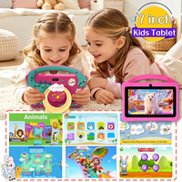 YPORANGECHENG OEM Tablet PC Edukasi Anak 7 Inci Quad Core Layar HD Memori 2GB Tahan Banting USB-C Tablet Mainan Edukasi