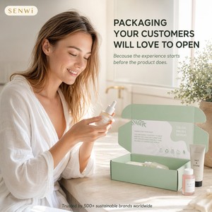 Custom Eco Mailer <strong>Box</strong> with Inner Lid Print Corrugated Shipping <strong>Box</strong> for Skincare Beauty <strong>Wellness</strong> <strong>Subscription</strong> Brand - Product Image 6