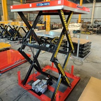 Plate-forme de levage électrique élévateur à ciseaux mobile équipement de levage de travail à haute altitude chariot élévateur 1-10 tonnes capacité de charge à distance