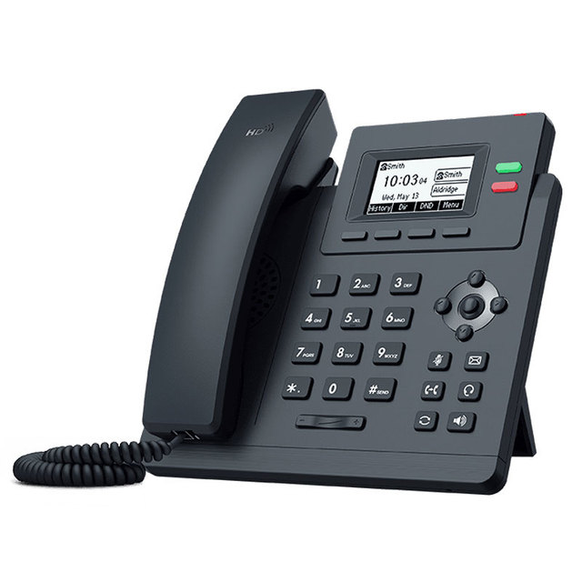 China Factory SIP-T31 Entry-Level IP Phone T3 Series with 2 SIP Lines & HD Voice High Quality VoIP Products Supply