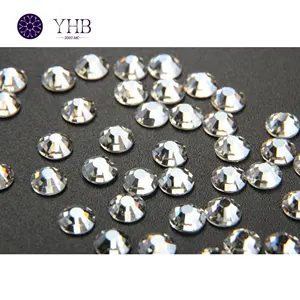 YHB véritable cristal autrichien décolleté conception strass près de moi prix de gros strass