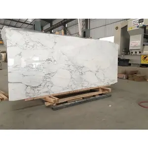 High Quality 60*60 CM Thin Italian White Translucent Natural Marble Slab tile Stone Veneer for wall cladding panel